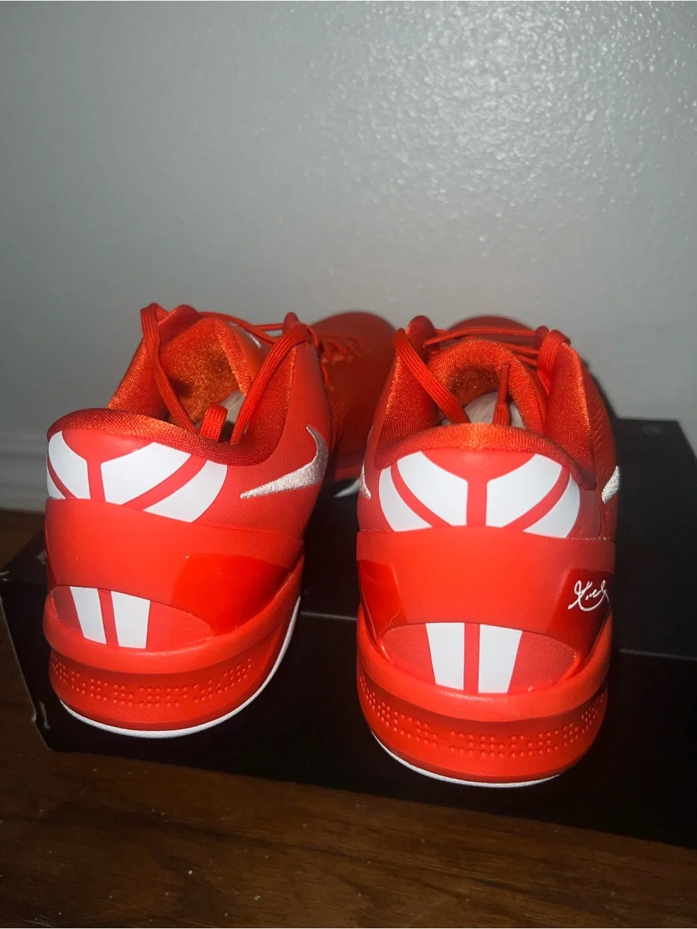 Nike Kobe 8 Protro TB Team Orange White Size 14 HM6469 800 New/No Lid